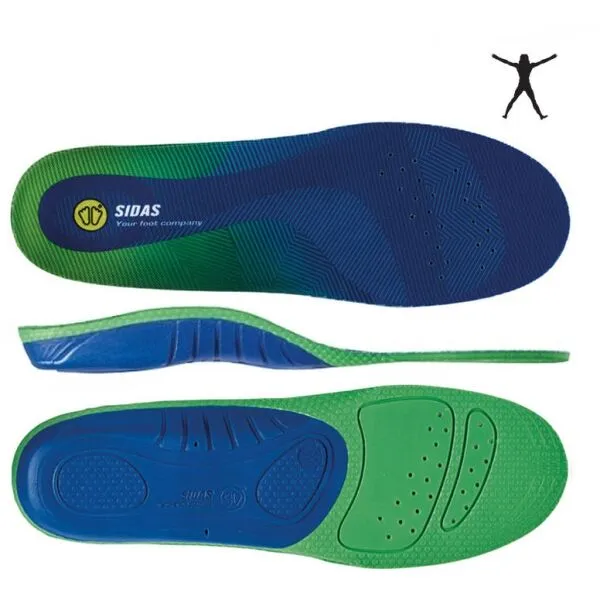 Sidas COMFORT 3D Vložky do topánok, modrá, veľkosť 39-41