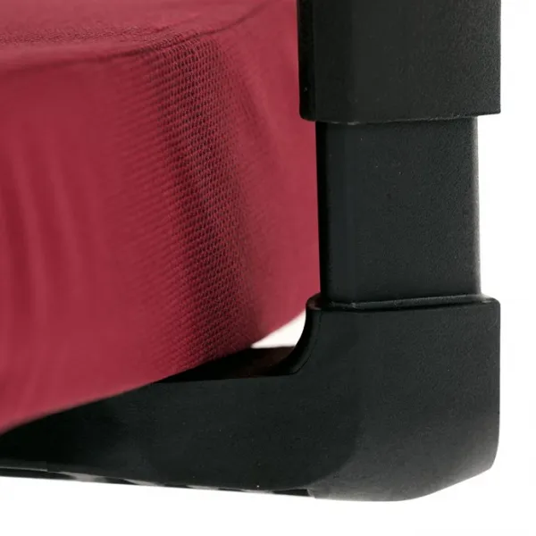 AUTRONIC Kancelárska stolička KA-B1025 BOR, červená, sieťovina