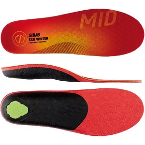 Sidas 3FEET ECO WINTER MID Zimné vložky do topánok, červená, veľkosť 46-48