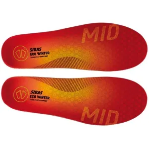 Sidas 3FEET ECO WINTER MID Zimné vložky do topánok, červená, veľkosť 46-48