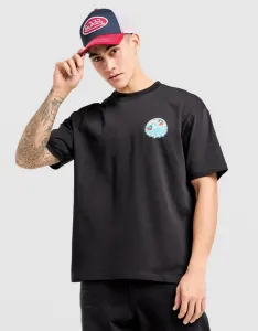 Unlike Humans Tričko Capped Tee Blk-Blk