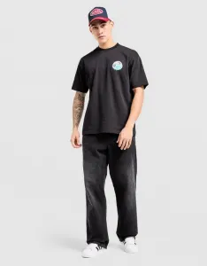 Unlike Humans Tričko Capped Tee Blk-Blk