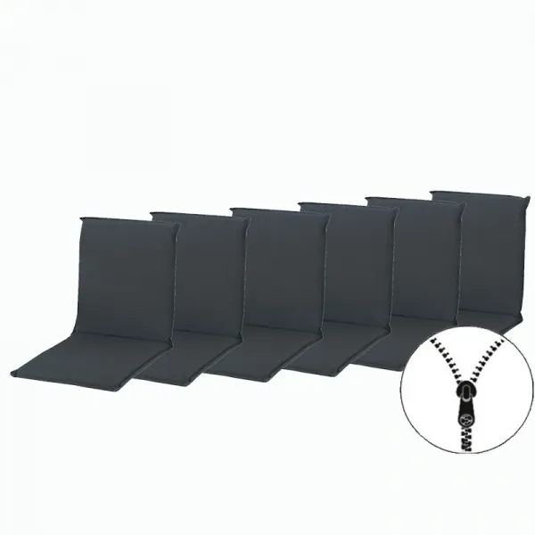 Doppler ELEGANT 2430 - set 6 ks polstrov na kreslo s nízkym operadlom