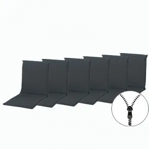Doppler ELEGANT 2430 - set 6 ks polstrov na kreslo s nízkym operadlom