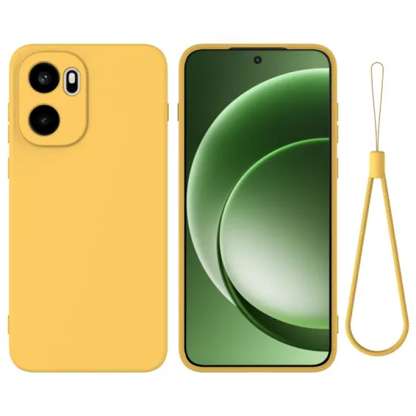 RUBBER Ochranný obal pre OnePlus 15R žltý