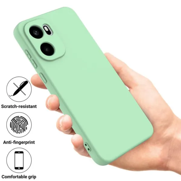 RUBBER Ochranný obal pre OnePlus 15R zelený