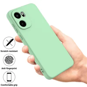RUBBER Ochranný obal pre OnePlus 15R zelený