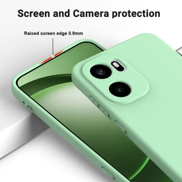 RUBBER Ochranný obal pre OnePlus 15R zelený