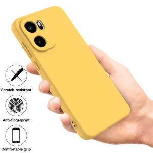 RUBBER Ochranný obal pre OnePlus 15R žltý