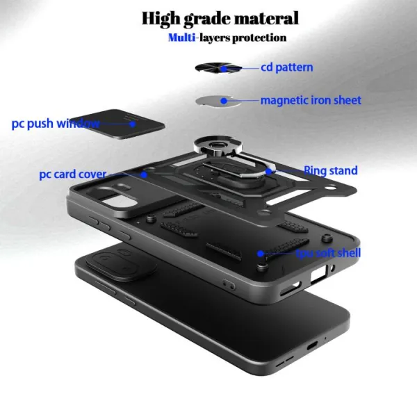 RING CAMERA Kryt s držiakom pre OnePlus 15R zelený