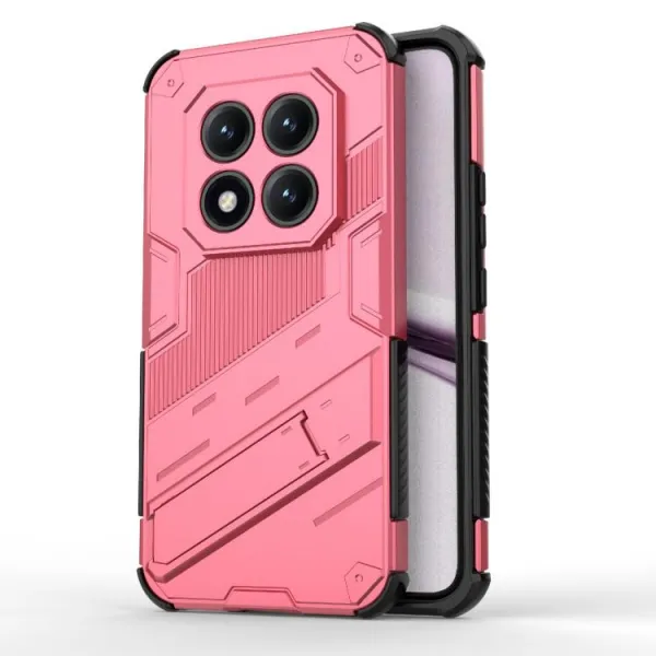 BIB Ochranný obal so stojanom pre Xiaomi Redmi Note 15 Pro+ 5G / POCO M8 Pro 5G ružový