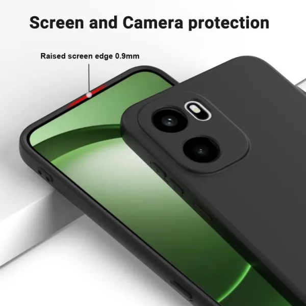 RUBBER Ochranný obal pre OnePlus 15R čierny