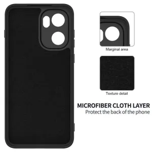 RUBBER Ochranný obal pre OnePlus 15R čierny