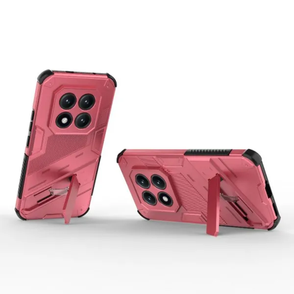 BIB Ochranný obal so stojanom pre Xiaomi Redmi Note 15 Pro+ 5G / POCO M8 Pro 5G ružový