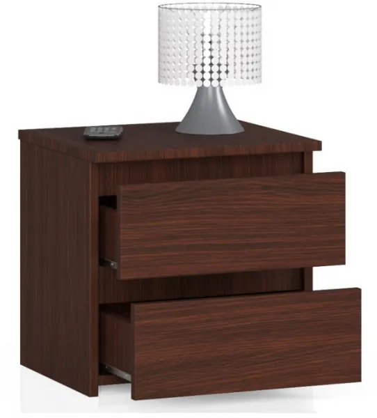 Ak furniture Nočný stolík CL2 40 cm wenge