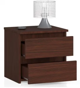 Ak furniture Nočný stolík CL2 40 cm wenge
