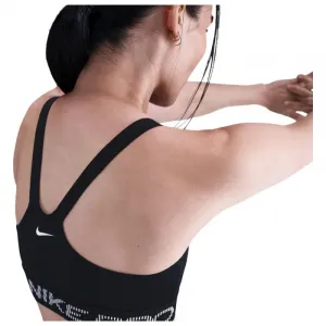 Dámska tréningová športová podprsenka NIKE PRO W NP LS BRA TT GRX BLACK WHITE WHITE