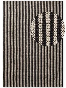 Koberec Elle Decoration Harvest Ebony Ivory Black