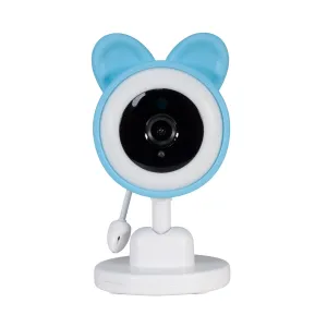 EVOLVEO Baby Monitor N35, dětská chůvička s kamerou,VOX,teploměr,noční vidění,RGB světlo, Modrá