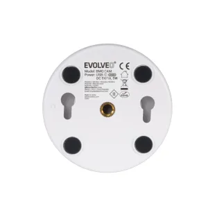 EVOLVEO Baby Monitor N35, dětská chůvička s kamerou,VOX,teploměr,noční vidění,RGB světlo, Modrá