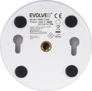 EVOLVEO Baby Monitor N35, dětská chůvička s kamerou,VOX,teploměr,noční vidění,RGB světlo,Růžová