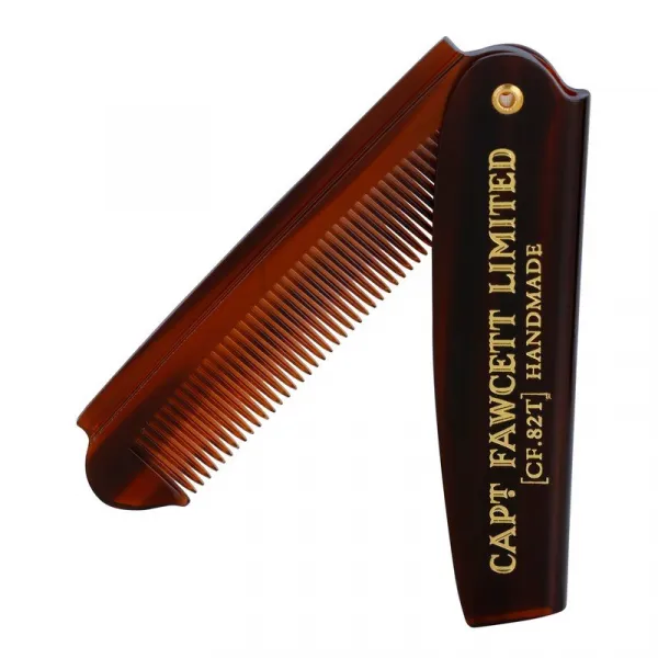 Captain Fawcett Accessories skladací hrebeň na bradu (CF.82T) 19.3 cm