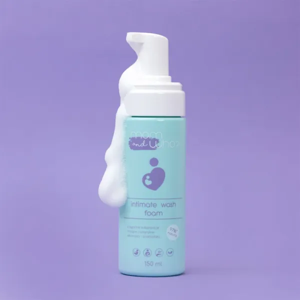 Nacomi Mom & Who čistiaca pena na intímnu hygienu 150 ml