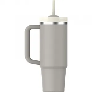 Stanley Quencher H2.O FlowState™ Tumbler tumbler z nehrdzavejúcej ocele s rúrkou stredný Ash 890 ml