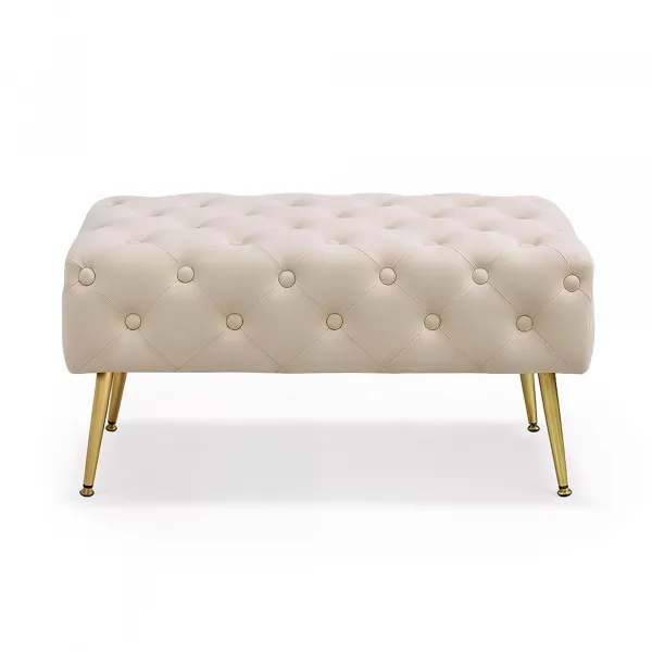 Ak furniture Taburet Madrid béžový