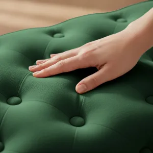 Ak furniture Taburet Madrid zelený