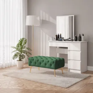 Ak furniture Taburet Madrid zelený
