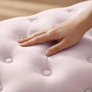 Ak furniture Taburet Madrid růžový