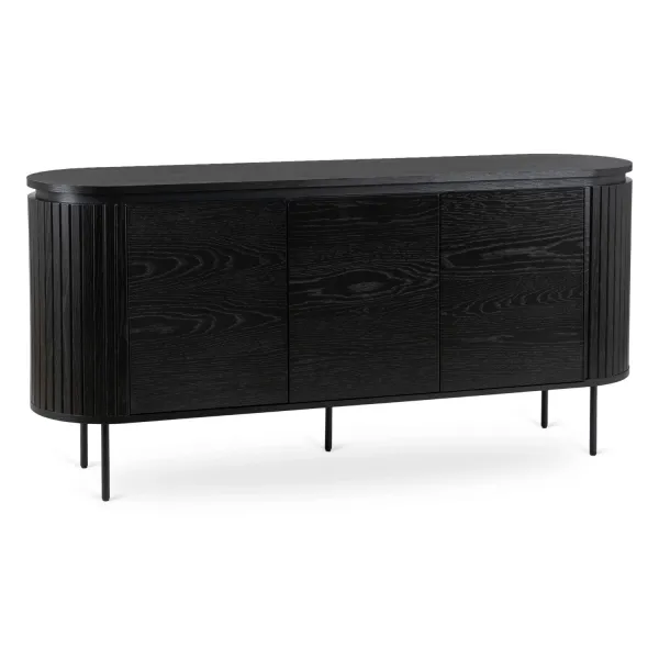 Vivaldi Komoda Beck 160 cm čierna