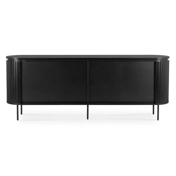Vivaldi Komoda Beck 200 cm čierna