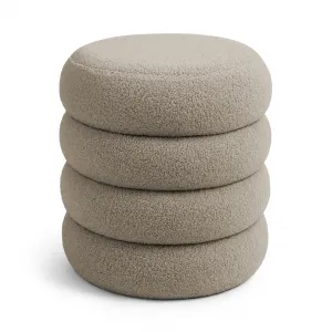 Ak furniture Taburet Snuggo I moka