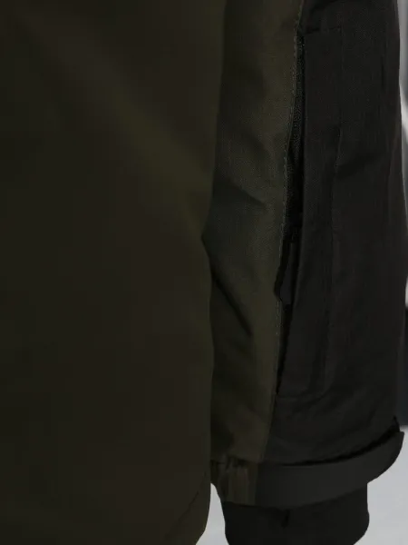 Zimná bunda s kapucňou zelená