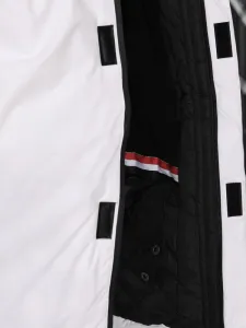 Zimná bunda s kapucňou biela