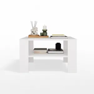 TP Living Konferenčný stolík Square 68 cm biely