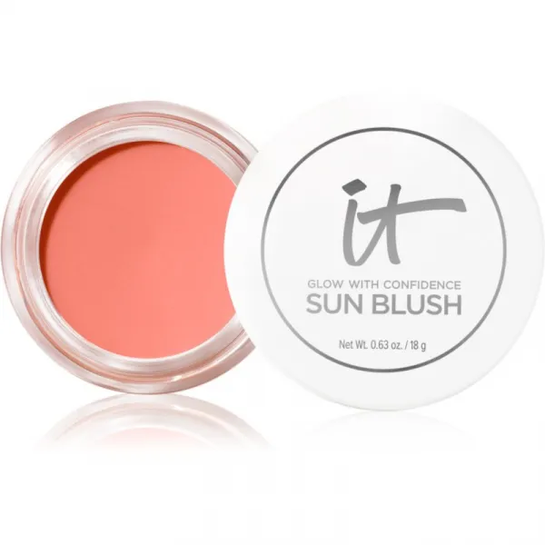 IT Cosmetics Confidence Sun Blush krémová lícenka pre ženy 10 Sunlit 18 g
