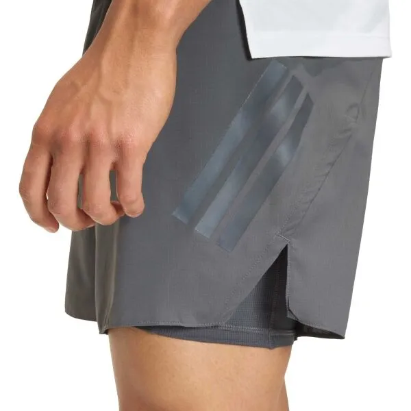 adidas adi365 FORMOTION 2IN1 SHORTS Pánske športové šortky, sivá, veľkosť