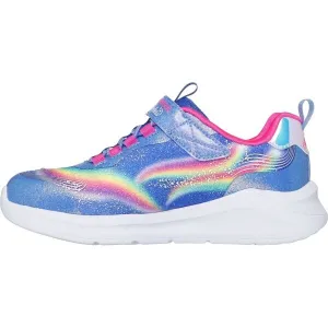 Skechers UNICORN Dievčenská vychádzková obuv, modrá, veľkosť