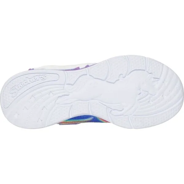 Skechers UNICORN Dievčenská vychádzková obuv, modrá, veľkosť