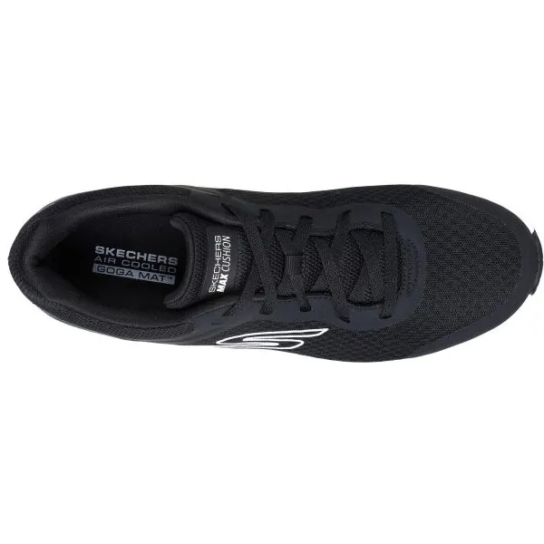 Skechers MAX CUSHIONING ENDEAVOUR Pánska voľnočasová obuv, čierna, veľkosť