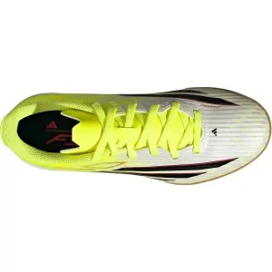 adidas F50 LEAGUE IN J Detská halová obuv, žltá, veľkosť