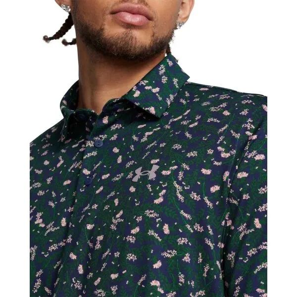 UA Playoff 3.0 Printed Polo-BLU