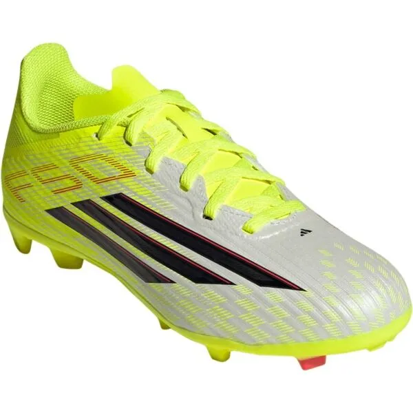 adidas F50 LEAGUE FG/MG J Detské kopačky, žltá, veľkosť