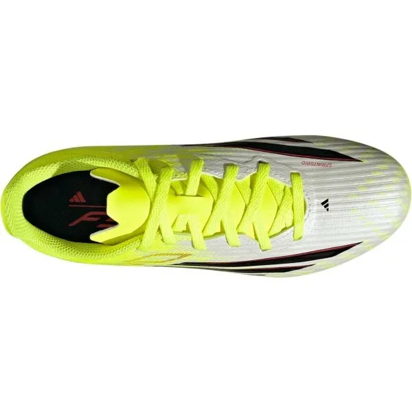 adidas F50 LEAGUE FG/MG J Detské kopačky, žltá, veľkosť