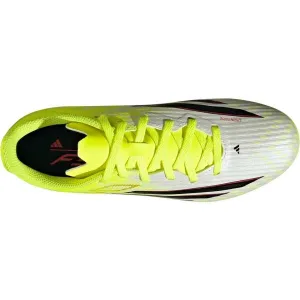 adidas F50 LEAGUE FG/MG J Detské kopačky, žltá, veľkosť