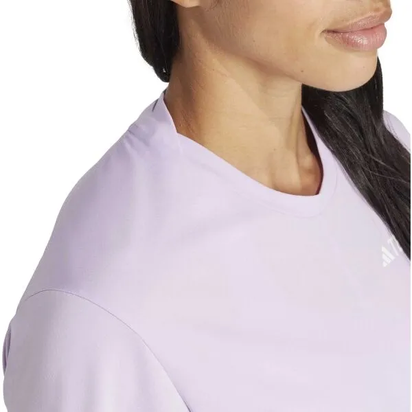 adidas MT TEE Pánske outdoorové tričko, fialová, veľkosť