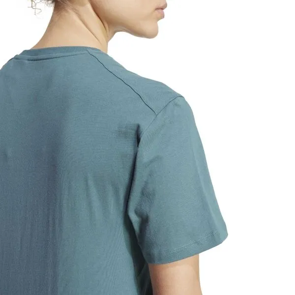 adidas TERREX LOGO TEE Pánske outdoorové tričko, tmavo zelená, veľkosť